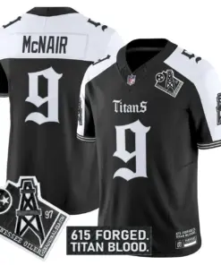 Gothic Shadows Drop' Tennessee Titans Nike Vapor Limited Stitched Jersey - Black - Image 29