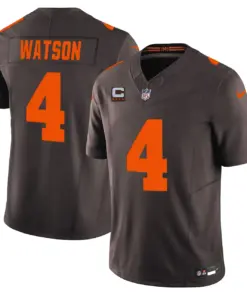 Dawg Edition' Cleveland Browns Nike Vapor Limited Stitched Jersey - Anthracite - Image 9