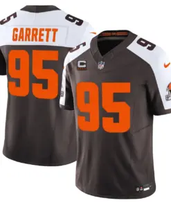 Dawg Edition' Cleveland Browns Nike Vapor Limited Stitched Jersey - Anthracite - Image 12