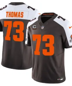 Dawg Edition' Cleveland Browns Nike Vapor Limited Stitched Jersey - Anthracite - Image 14