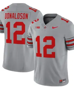 Nike 2025 Ohio State Buckeyes 'Heritage Stripe' Vapor Limited Stitched Jersey - White - Image 25