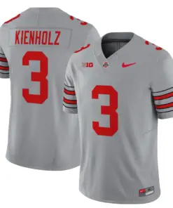 Nike 2025 Ohio State Buckeyes 'Heritage Stripe' Vapor Limited Stitched Jersey - White - Image 26