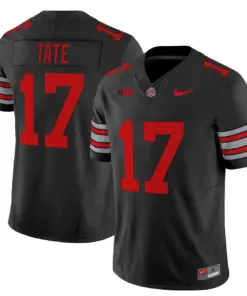 Nike 2025 Ohio State Buckeyes 'Heritage Stripe' Vapor Limited Stitched Jersey - White - Image 34