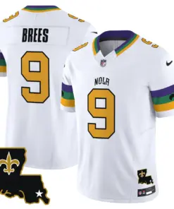 New Orleans Saints Nike 2025 Vapor Limited Stitched Jersey - White - Image 5