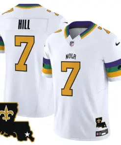 New Orleans Saints Nike 2025 Vapor Limited Stitched Jersey - White - Image 6