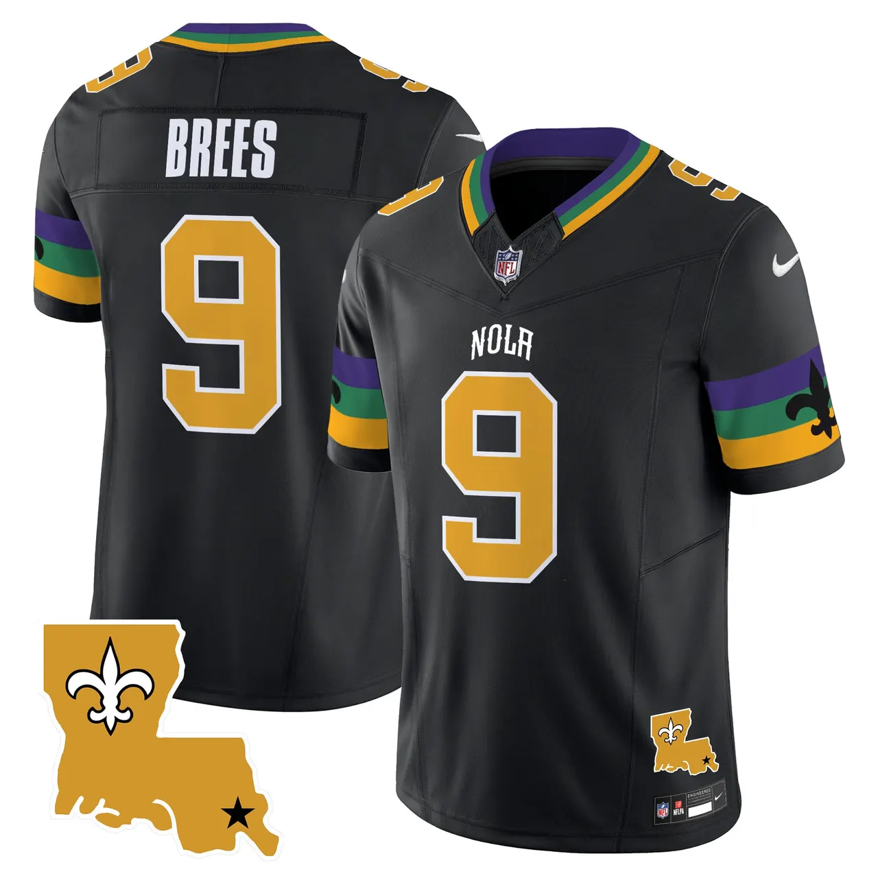 New Orleans Saints Nike 2025 Vapor Limited Stitched Jersey - White - Image 13