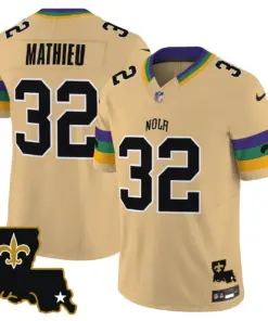 New Orleans Saints Nike 2025 Vapor Limited Stitched Jersey - White - Image 23