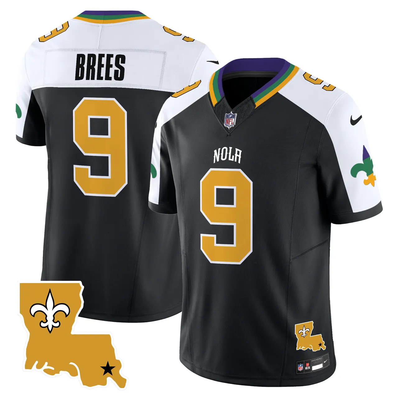 New Orleans Saints Nike 2025 Vapor Limited Stitched Jersey - White - Image 29