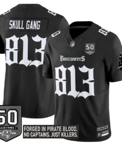 Alternative view of Pirate Shadows Edition' Tampa Bay Buccaneers Nike Limited Stitched Jersey - Black