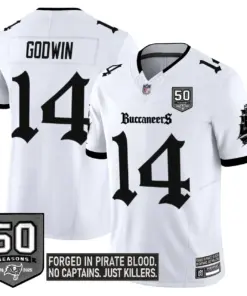 Pirate Shadows Edition' Tampa Bay Buccaneers Nike Limited Stitched Jersey - Black - Image 19