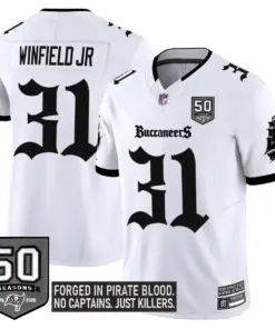Pirate Shadows Edition' Tampa Bay Buccaneers Nike Limited Stitched Jersey - Black - Image 21