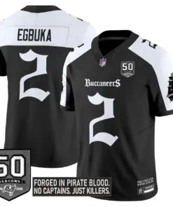 Pirate Shadows Edition' Tampa Bay Buccaneers Nike Limited Stitched Jersey - Black - Image 26