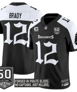 Pirate Shadows Edition' Tampa Bay Buccaneers Nike Limited Stitched Jersey - Black - Image 28