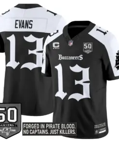 Pirate Shadows Edition' Tampa Bay Buccaneers Nike Limited Stitched Jersey - Black - Image 29