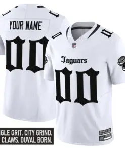 Alternative view of Duvall Shadows Edition' Jacksonville Jaguars Nike Vapor Custom Stitched Jersey - Black