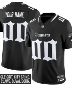 Duvall Shadows Edition' Jacksonville Jaguars Nike Vapor Custom Stitched Jersey - Black