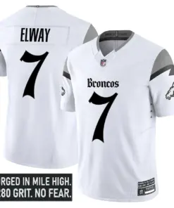 Mile High Shadows Edition' Denver Broncos Nike Vapor Limited Stitched Jersey - Black - Image 13