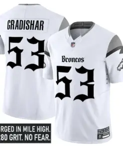 Mile High Shadows Edition' Denver Broncos Nike Vapor Limited Stitched Jersey - Black - Image 14