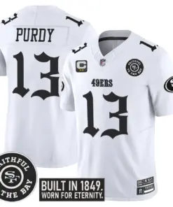 Gothic Edition' San Francisco 49ers Nike Vapor Limited Stitched Jersey - Black - Image 11