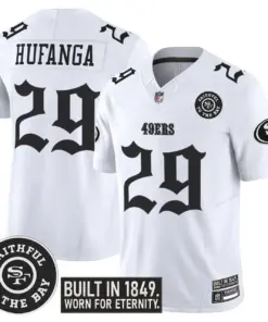 Gothic Edition' San Francisco 49ers Nike Vapor Limited Stitched Jersey - Black - Image 19