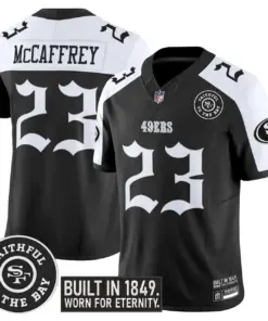 Gothic Edition' San Francisco 49ers Nike Vapor Limited Stitched Jersey - Black - Image 23