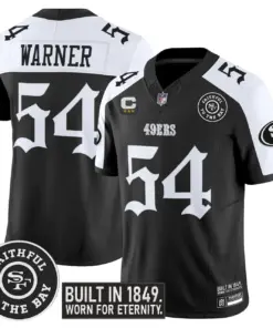 Gothic Edition' San Francisco 49ers Nike Vapor Limited Stitched Jersey - Black - Image 25