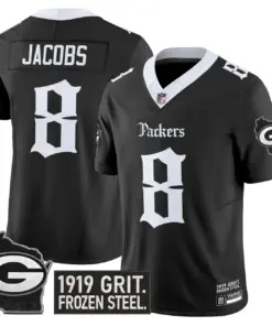 Frozen Tundra Edition' Green Bay Packers Nike Vapor Limited Stitched Jersey - Black - Image 3