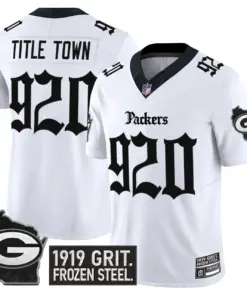 Frozen Tundra Edition' Green Bay Packers Nike Vapor Limited Stitched Jersey - Black - Image 10