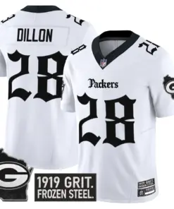 Frozen Tundra Edition' Green Bay Packers Nike Vapor Limited Stitched Jersey - Black - Image 12