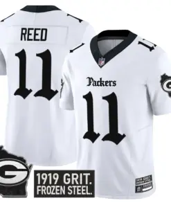Frozen Tundra Edition' Green Bay Packers Nike Vapor Limited Stitched Jersey - Black - Image 13