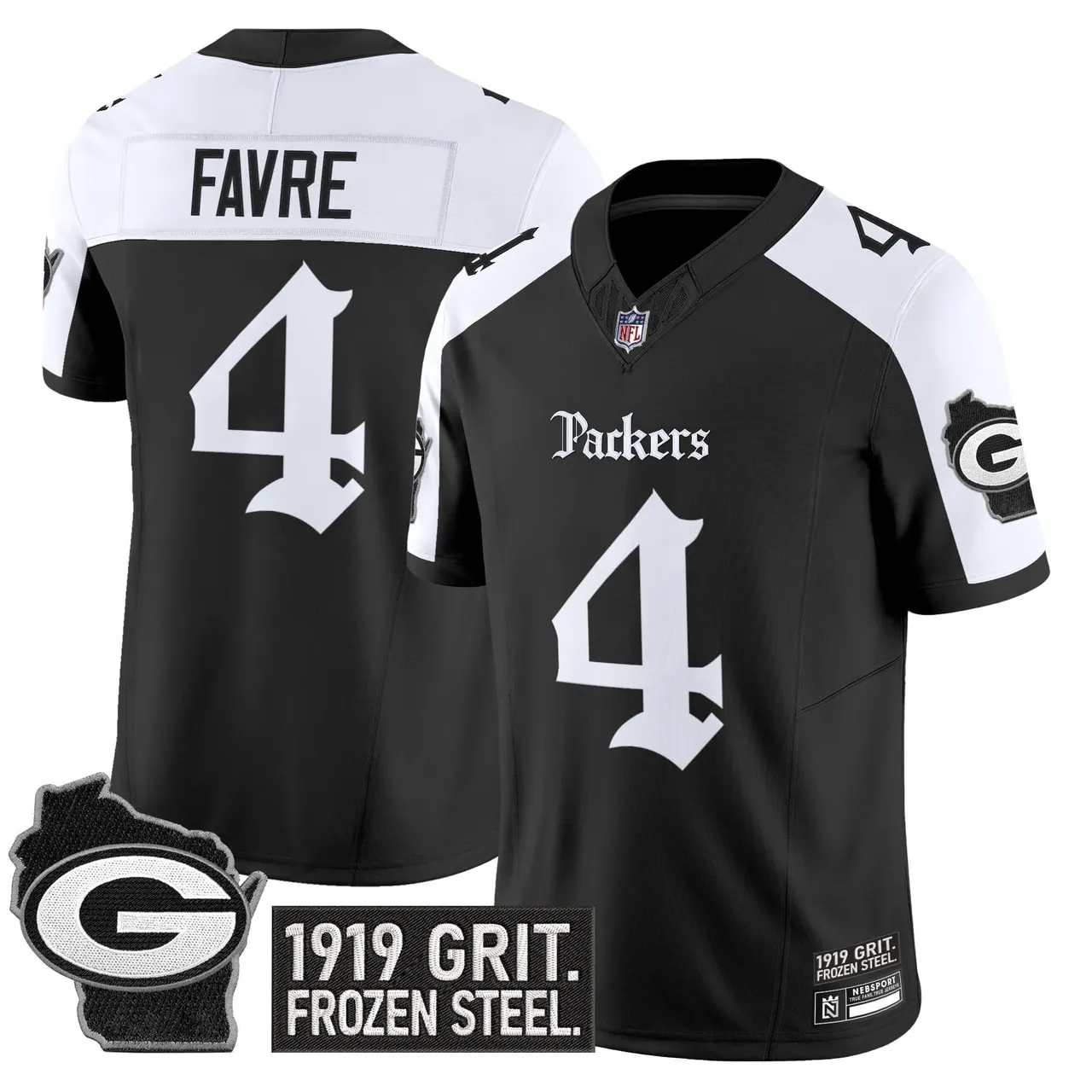 Frozen Tundra Edition' Green Bay Packers Nike Vapor Limited Stitched Jersey - Black - Image 23