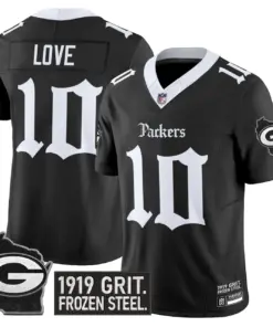 Frozen Tundra Edition' Green Bay Packers Nike Vapor Limited Stitched Jersey - Black