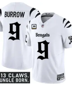 Jungle Shadows Edition' Cincinnati Bengals Nike Vapor Limited Stitched Jersey - Black - Image 7