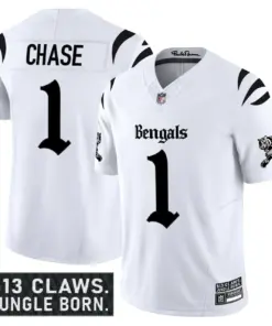 Jungle Shadows Edition' Cincinnati Bengals Nike Vapor Limited Stitched Jersey - Black - Image 9