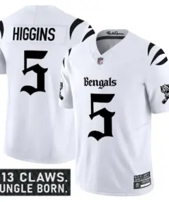 Jungle Shadows Edition' Cincinnati Bengals Nike Vapor Limited Stitched Jersey - Black - Image 11