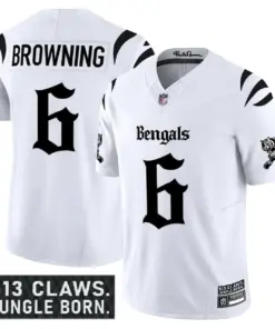 Jungle Shadows Edition' Cincinnati Bengals Nike Vapor Limited Stitched Jersey - Black - Image 12