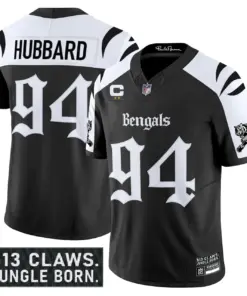 Jungle Shadows Edition' Cincinnati Bengals Nike Vapor Limited Stitched Jersey - Black - Image 16