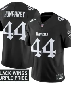 Nevermore Edition' Baltimore Ravens Nike Vapor Limited Stitched Jersey - Black - Image 6