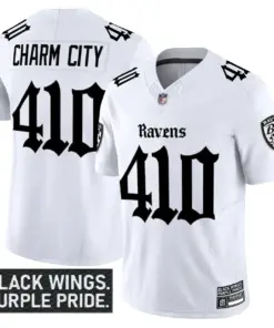 Nevermore Edition' Baltimore Ravens Nike Vapor Limited Stitched Jersey - Black - Image 11
