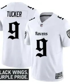 Nevermore Edition' Baltimore Ravens Nike Vapor Limited Stitched Jersey - Black - Image 13