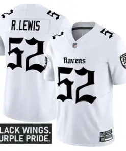 Nevermore Edition' Baltimore Ravens Nike Vapor Limited Stitched Jersey - Black - Image 16