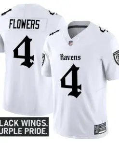 Nevermore Edition' Baltimore Ravens Nike Vapor Limited Stitched Jersey - Black - Image 17