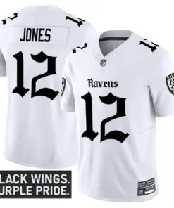 Nevermore Edition' Baltimore Ravens Nike Vapor Limited Stitched Jersey - Black - Image 18