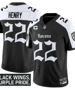 Nevermore Edition' Baltimore Ravens Nike Vapor Limited Stitched Jersey - Black - Image 19