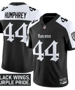 Nevermore Edition' Baltimore Ravens Nike Vapor Limited Stitched Jersey - Black - Image 24