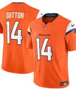 Alternative view of Denver Broncos Nike 2024 Vapor Limited Stitched Jersey