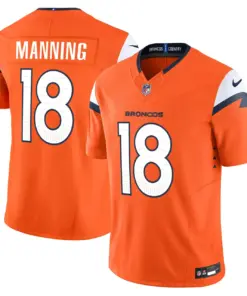 Denver Broncos Nike 2024 Vapor Limited Stitched Jersey - Image 4