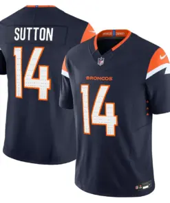 Denver Broncos Nike 2024 Vapor Limited Stitched Jersey - Image 14
