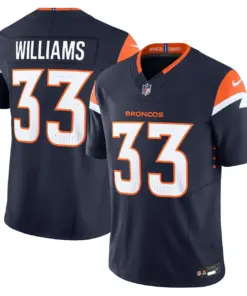 Denver Broncos Nike 2024 Vapor Limited Stitched Jersey - Image 15