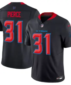 Houston Texans Nike 2024 Vapor Limited Stitched Jersey - Black - Image 6